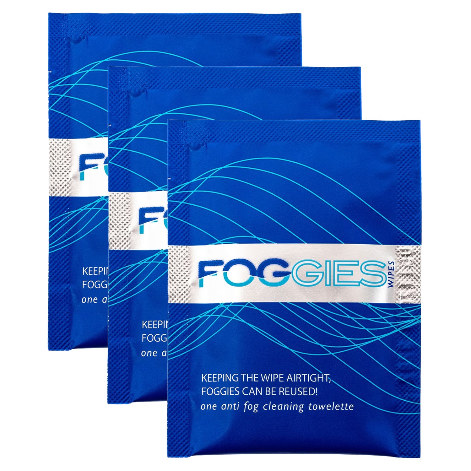 SBR - Foggies Brillen- Antibeschlagtücher - 3 Stk.