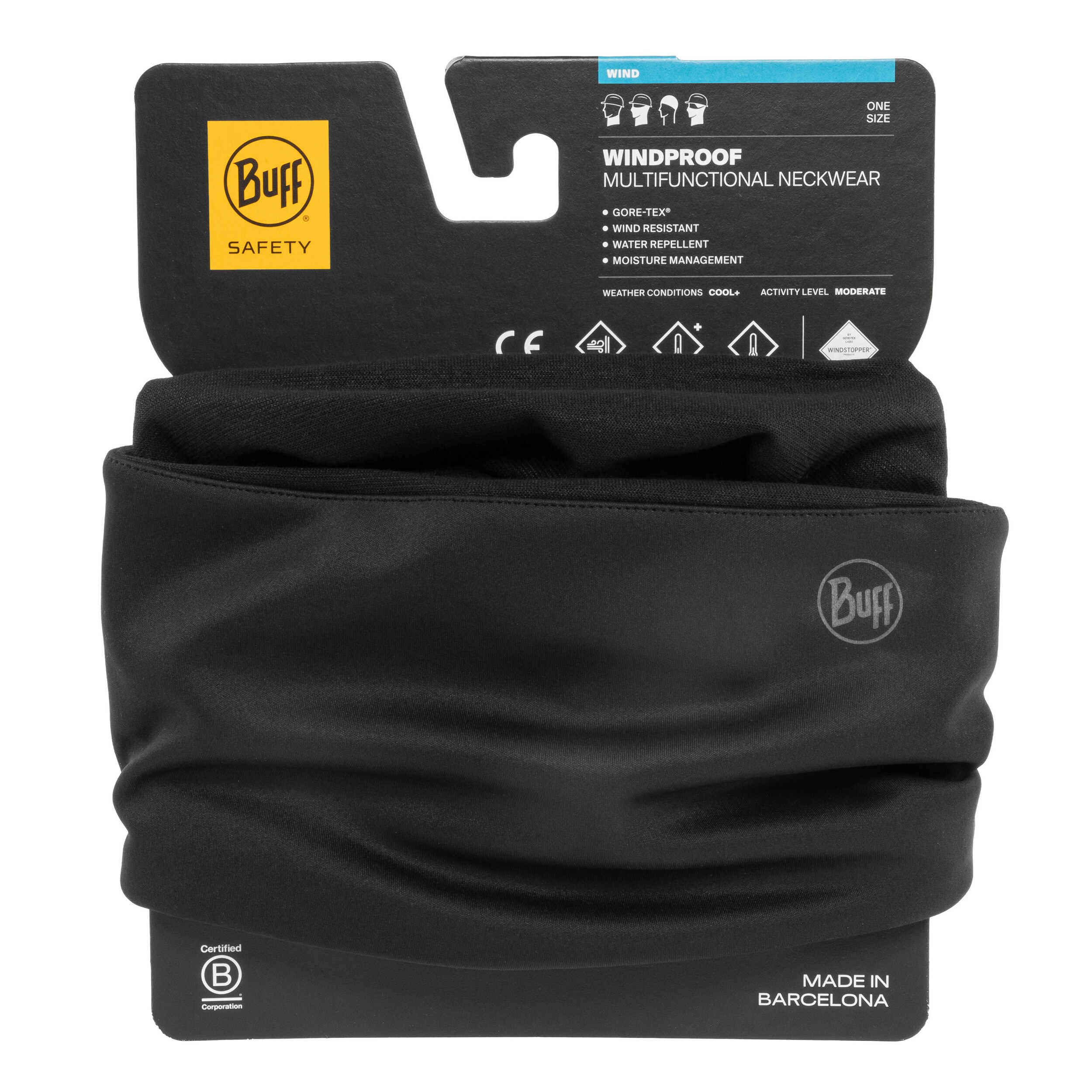 Buff - Safety Windproof Schutztuch - Black