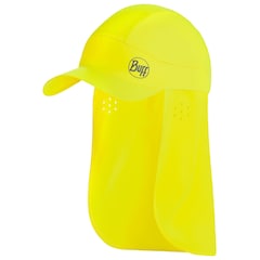 Buff - Safety Pack Bimini Cap - Baseballcap mit Nackenschutz - Solid Yellow Fluor