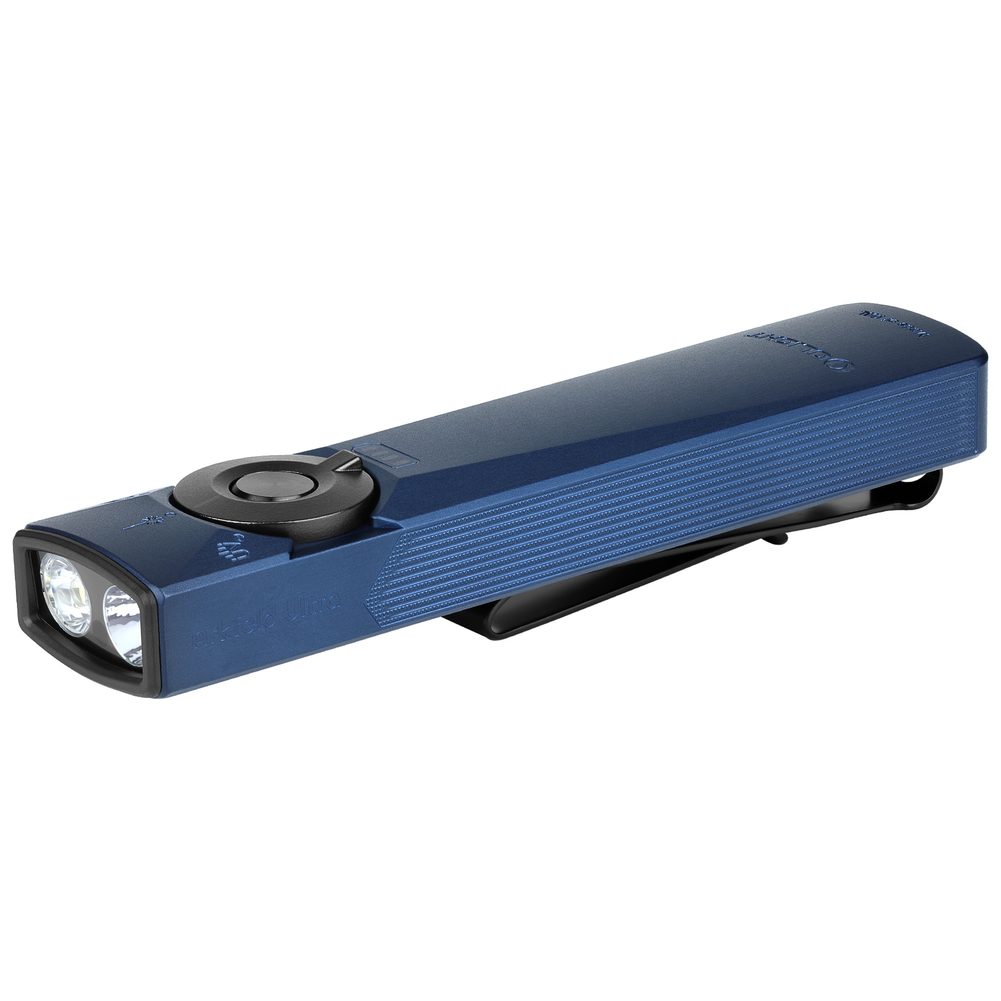Olight - Arkfeld Ultra UV Cool White Navy Blue - Taschenlampe mit Laserpointer - 1400 Lumen