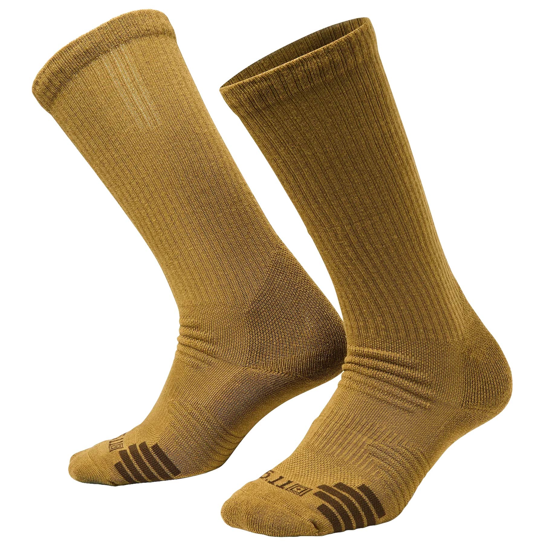 5.11 Tactical - Duty Ready Plus OTC Socken - US Dark Coyote
