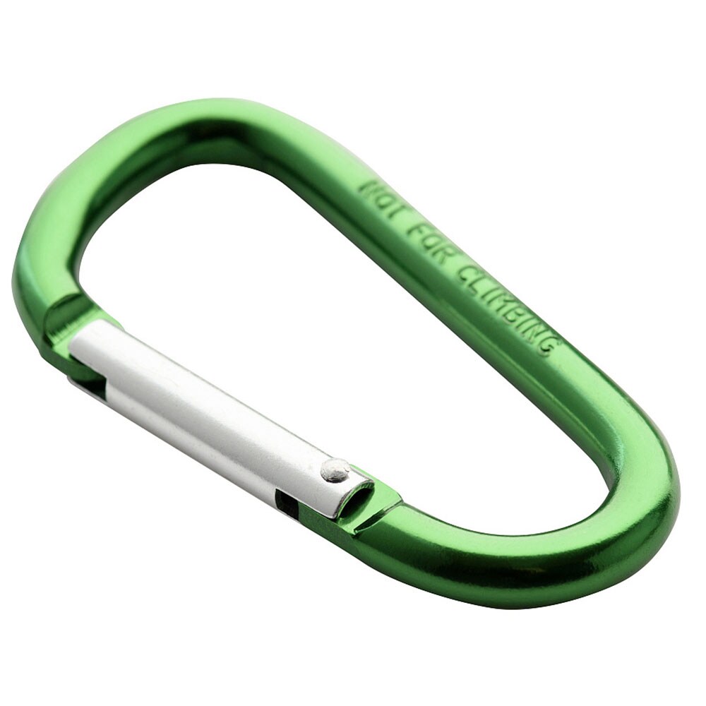 M-Tac - Karabiner aus Aluminium 8 cm Olive - 2 Stk.