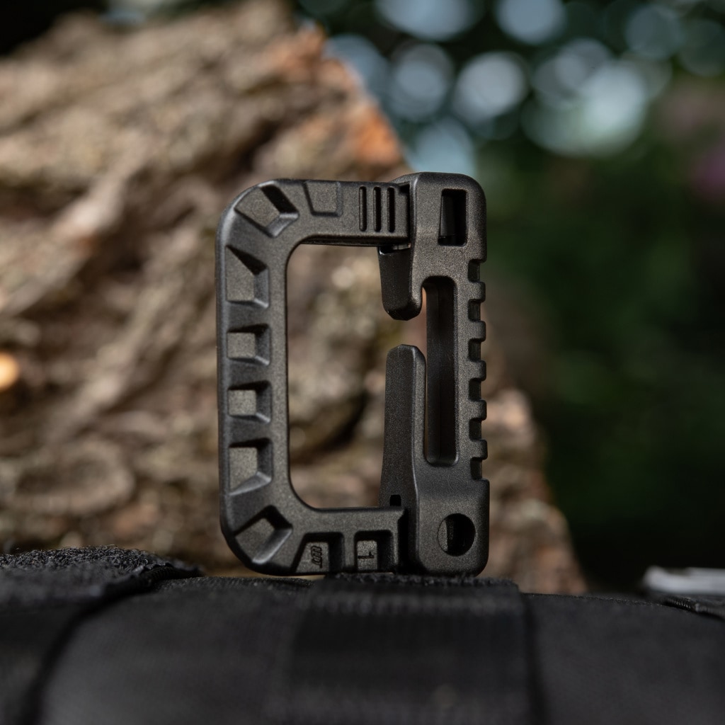M-Tac - D-ring Karabiner Black - 3 Stk.