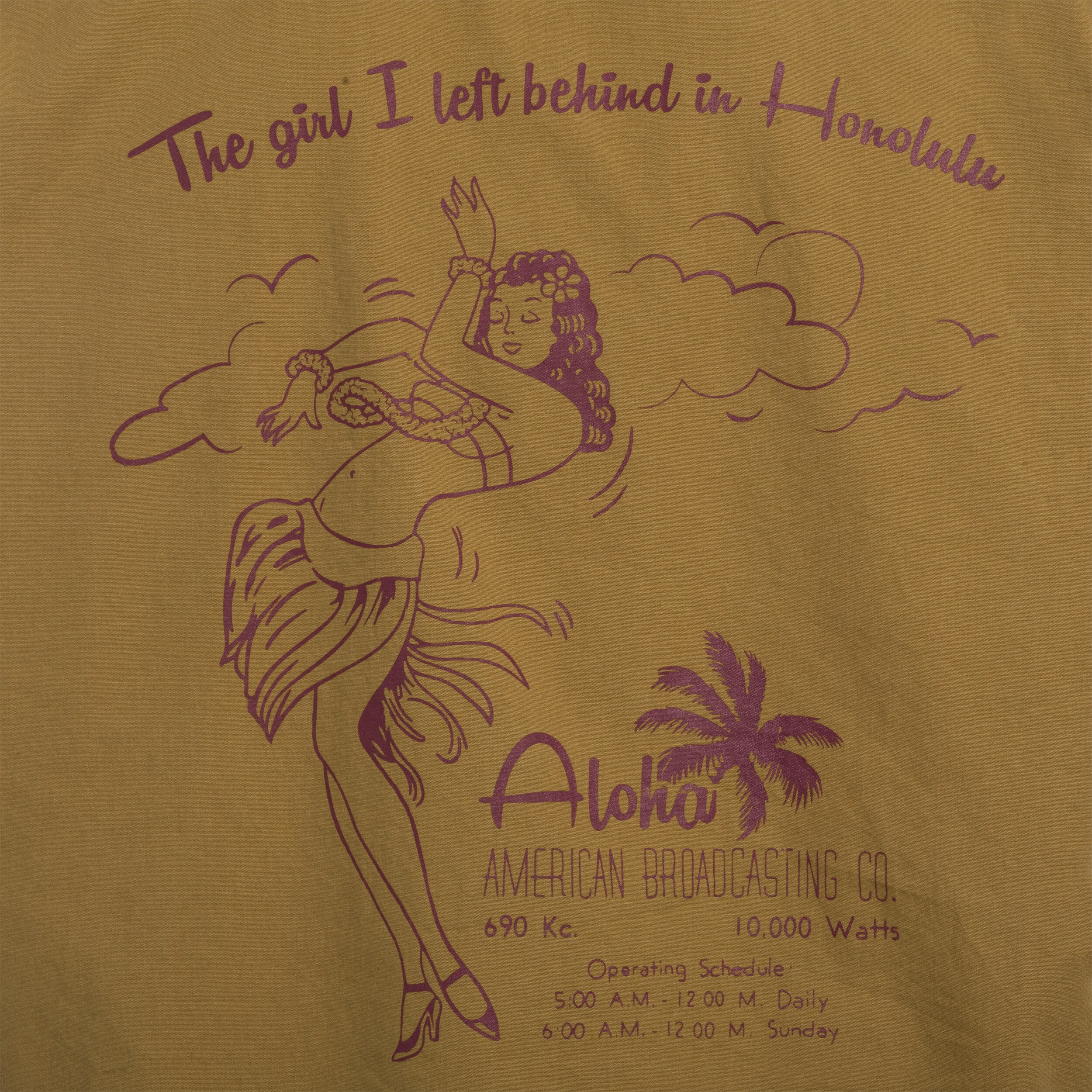 Alpha Industries - Aloha Safari Short Sleeve Hemd - Khaki