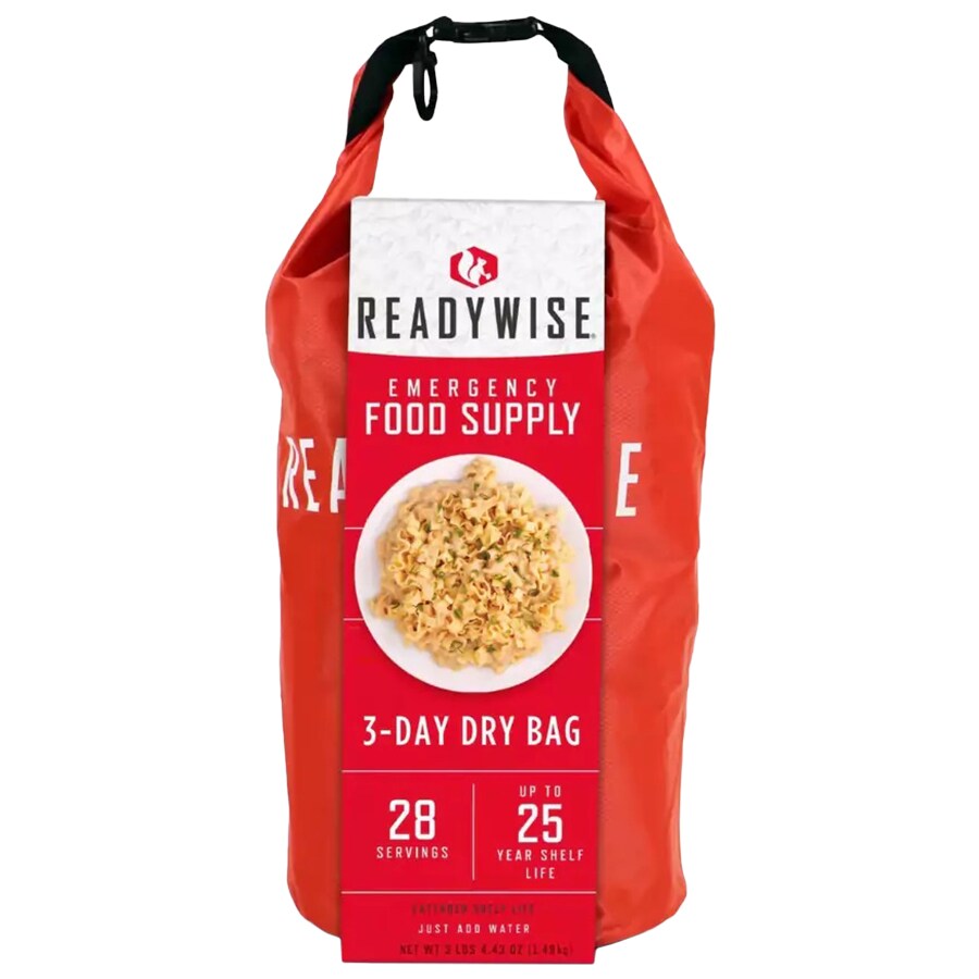 ReadyWise - Gefriergetrocknete Lebensmittel  3 Tage Lebensmittelpaket – 28 Portionen für Frühstück und Mittagessen