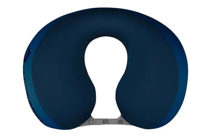 Sea To Summit - Aeros Pillow Premium Traveller Kissen - Navy Blue