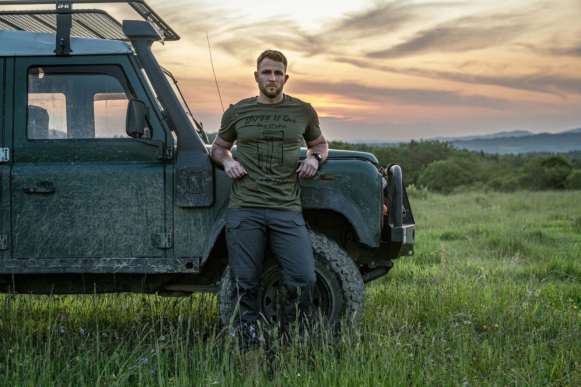 Helikon - One Is None T-Shirt - Olive Green