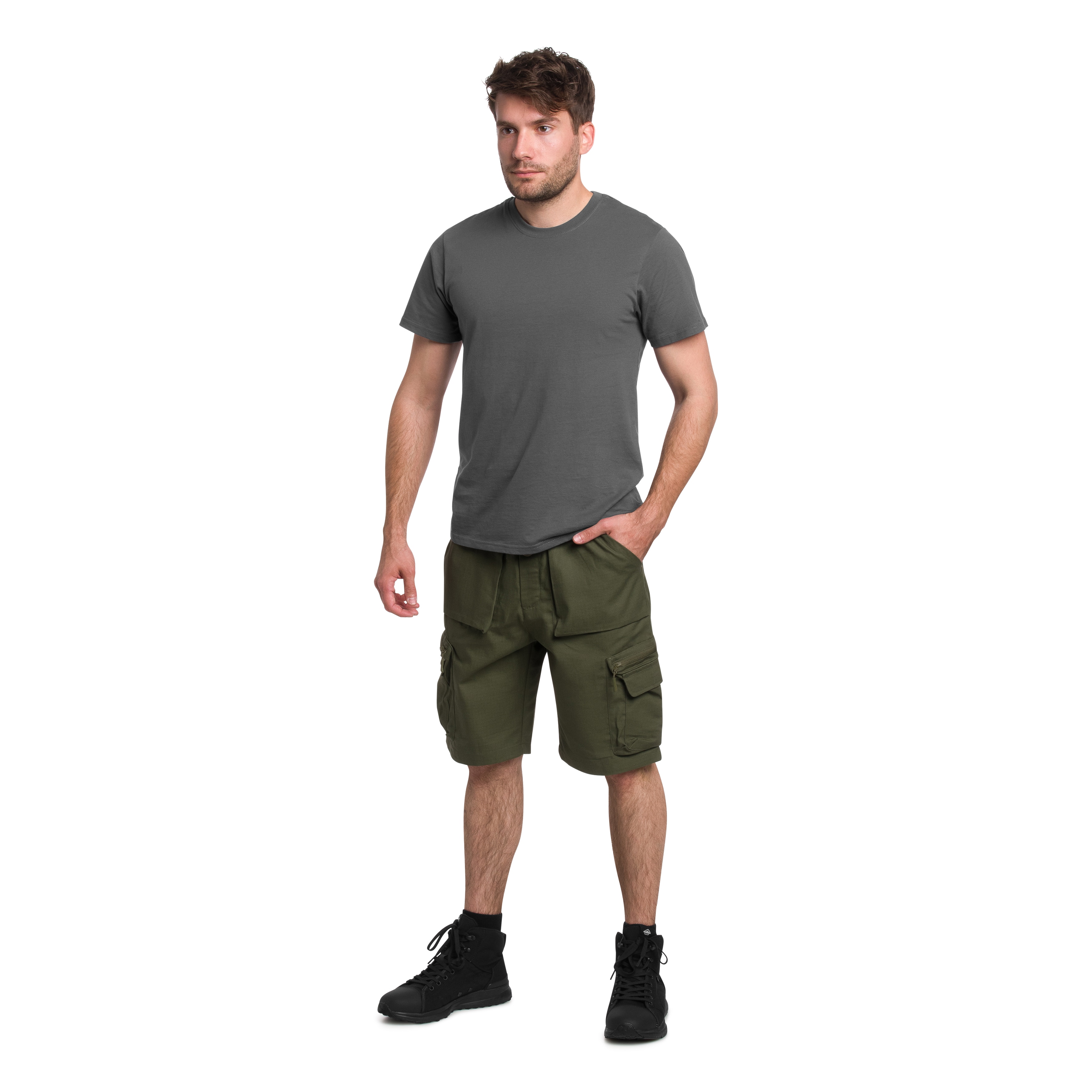 Mil-Tec - Urban Explorer Rip-Stop Shorts - Olive