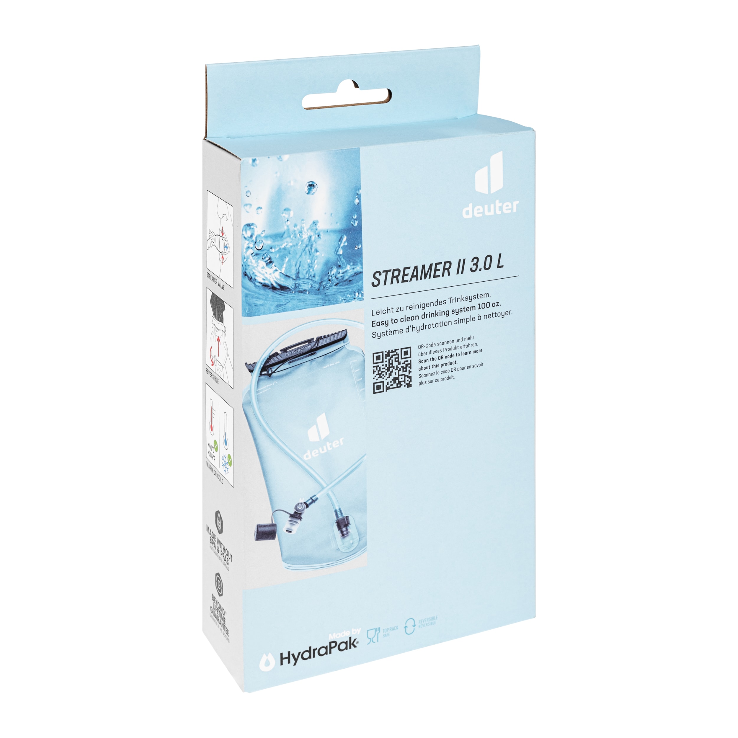 Deuter - Streamer II Trinkblase 3 l - Hydrablue