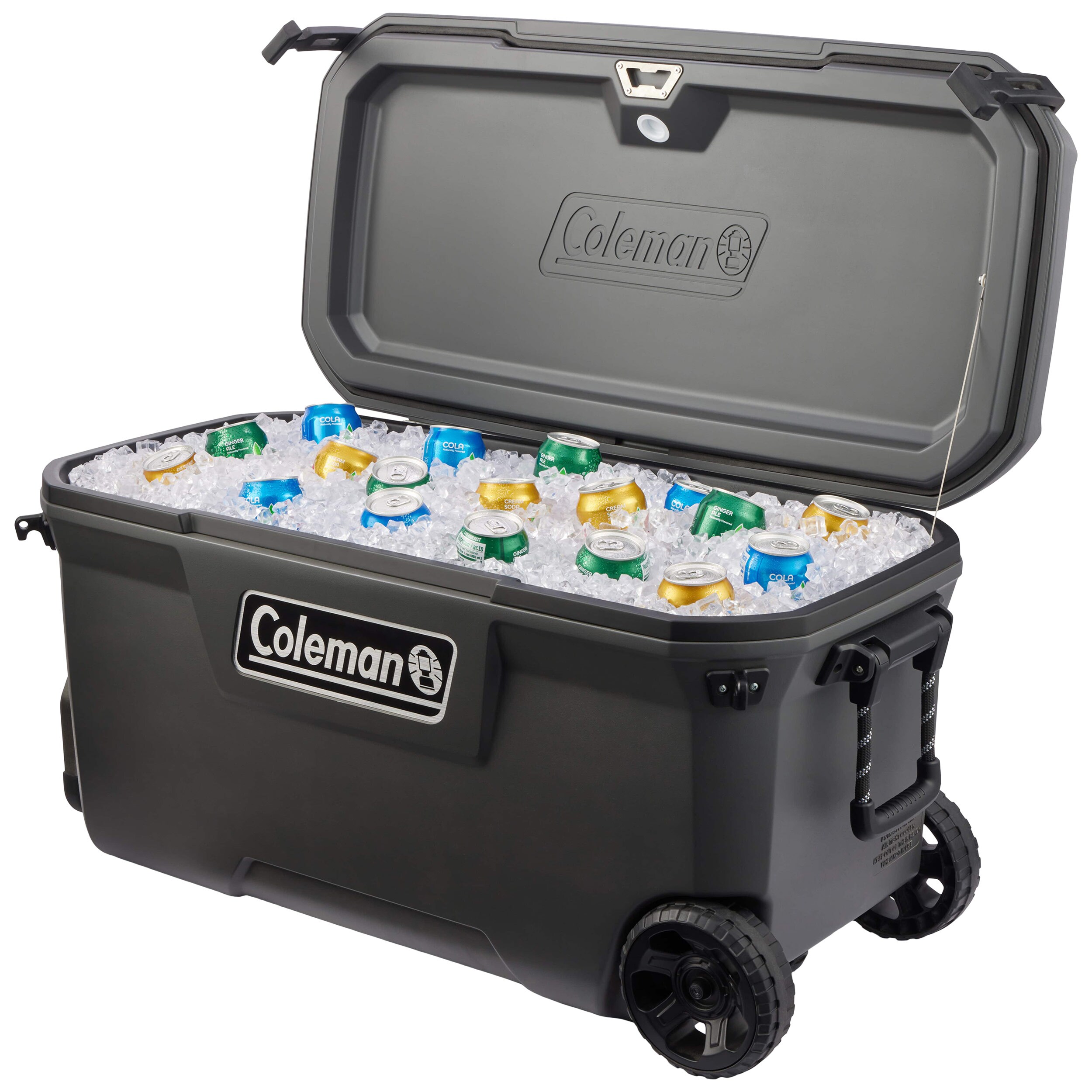 Coleman - Convoy 100QT Wheeled Cooler Box 97 l - Kühlbox - Black