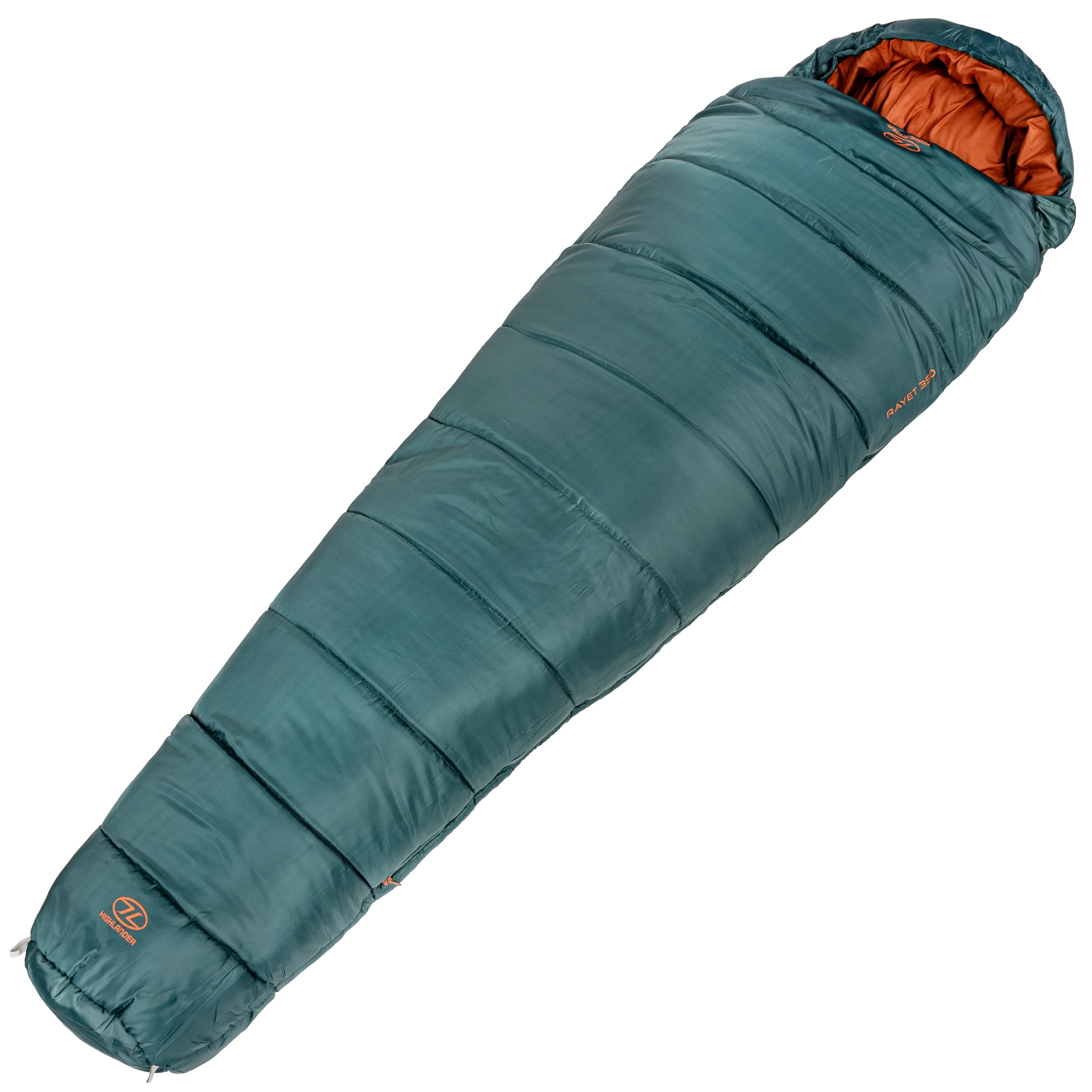 Highlander - Outdoor Rayet 350 Schlafsack - Pine Green