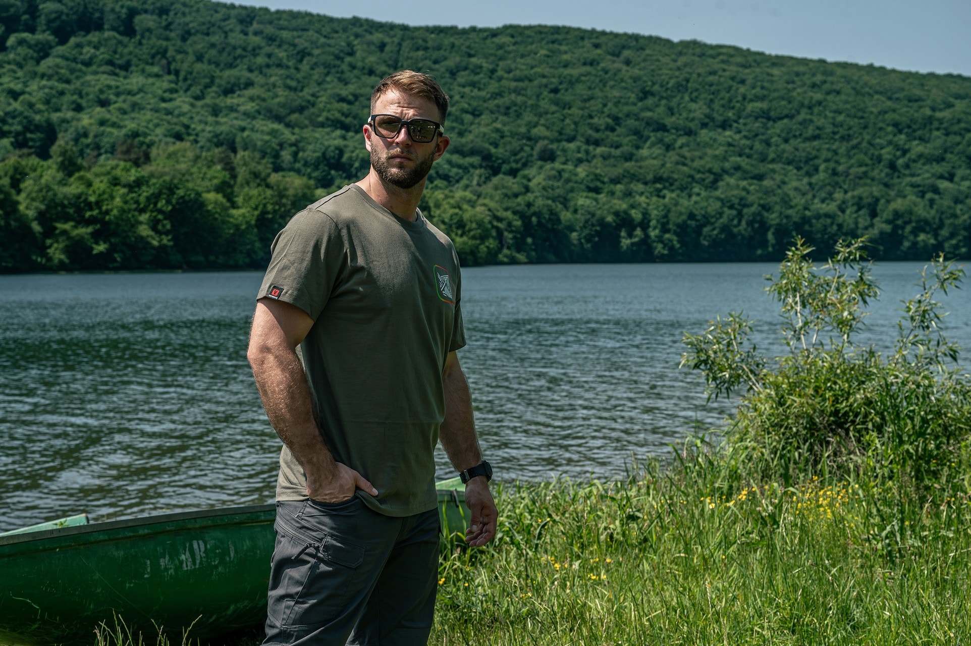 Voyovnik - Trail Arrow T-Shirt - Olive