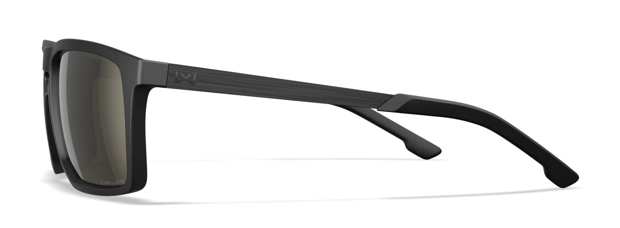 Wiley X - Axe Takische Brille - Captivate Polarized Tungsten Mirror/Matte Black