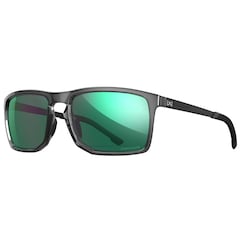Wiley X - Axe Takische Brille - Captivate Polarized Green Mirror/Gloss Crystal Grey