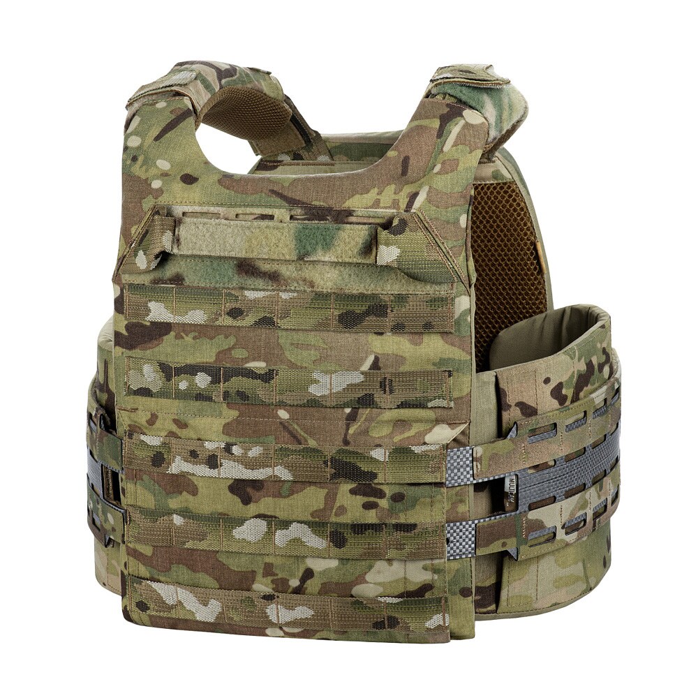 M-Tac - Cuirass Tiger Elite - Taktische Weste vom Typ Plate Carrier - MultiCam