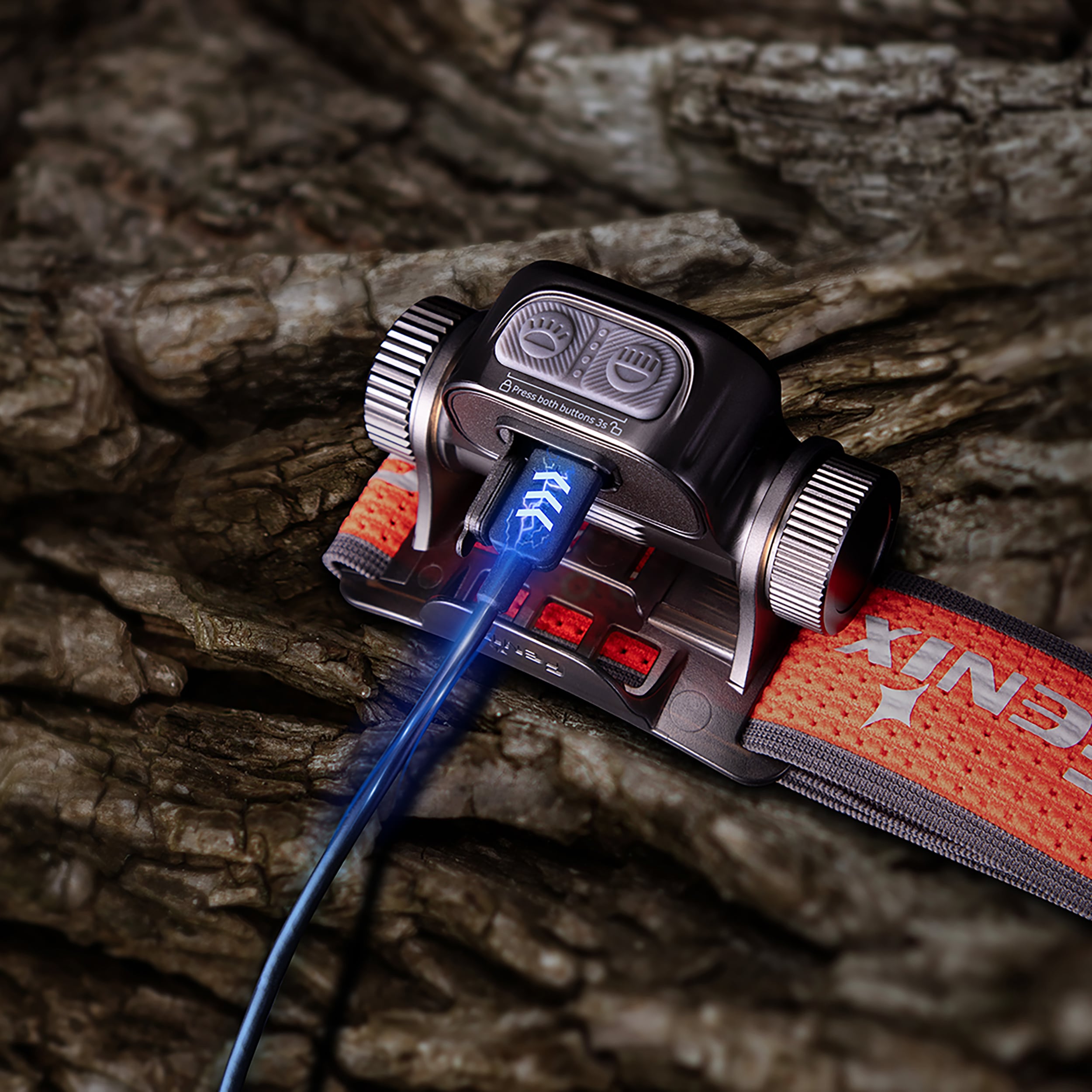 Fenix - HM65R-T V2.0 Black Stirnlampe - 1600 Lumen