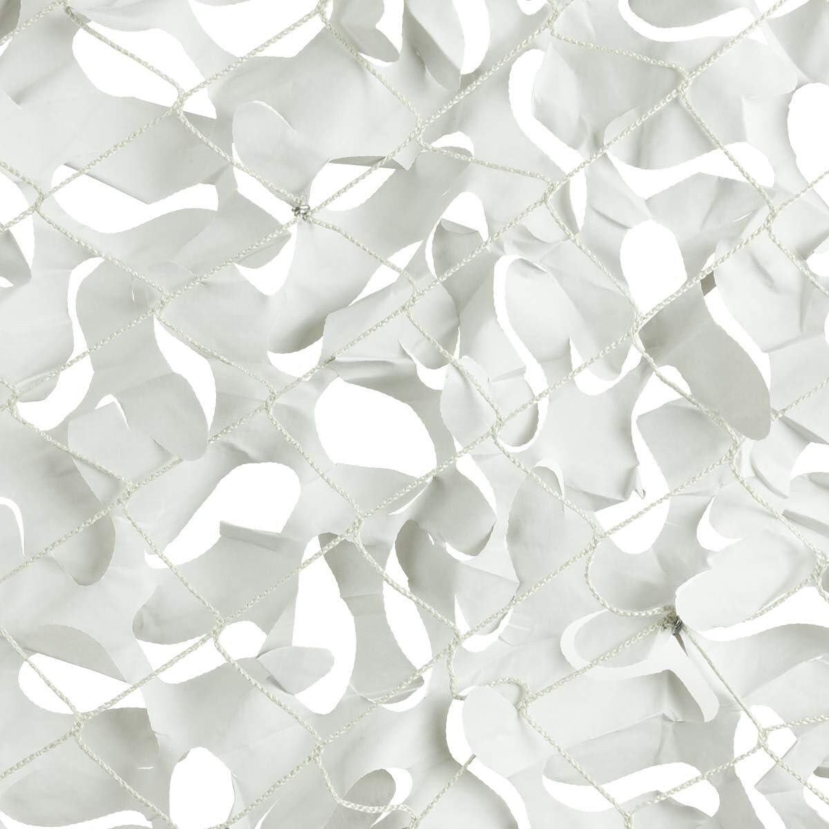 Mil-Tec - CamoSystems Shadow Sail Net Broadleaf 3 x 6 m - Tarnnetz - White