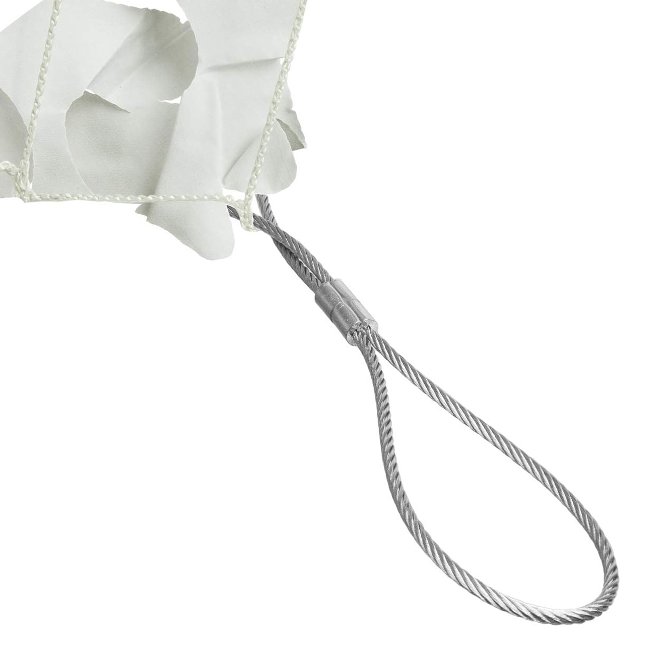 Mil-Tec - CamoSystems Shadow Sail Net Broadleaf 5 x 5 m - Tarnnetz - White