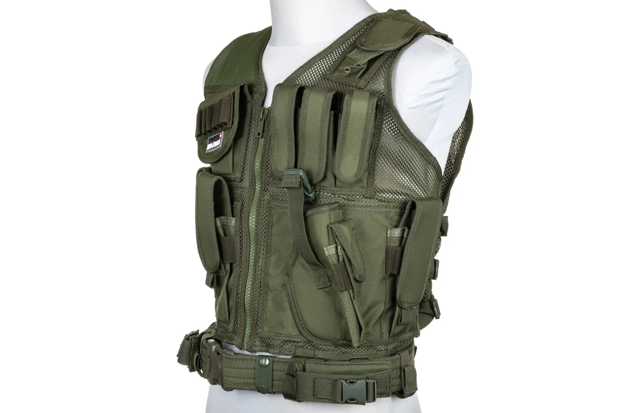 Cybergun - Swiss Arms Tactical BT-4 taktische Weste - Olive