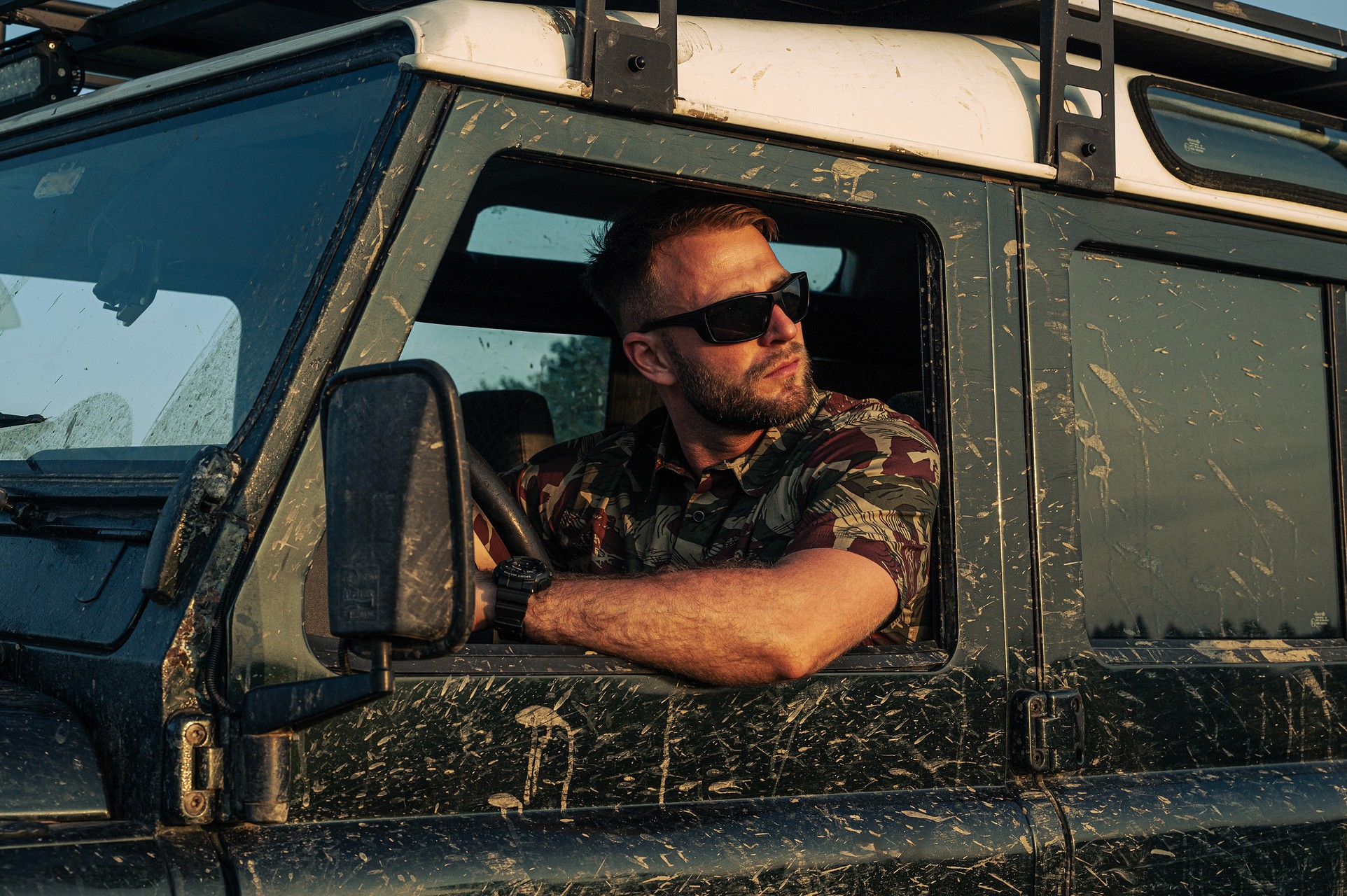 Helikon-Tex - Tactical Hawaiian Short Sleeve - Kurzarmhemd - Brushstroke Camo