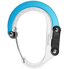 Gear Aid - Heroclip Small Karabiner - Black/Blue