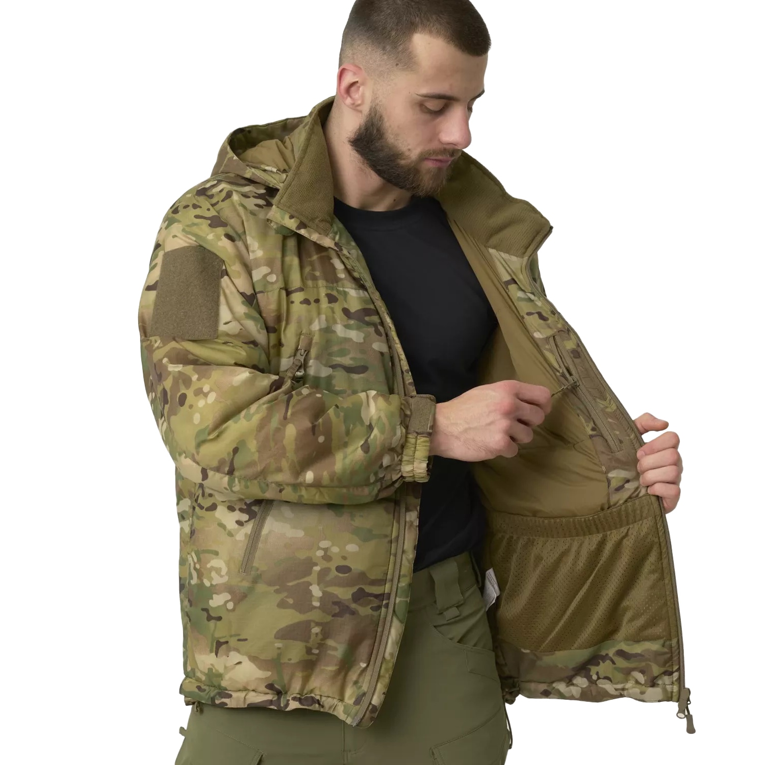 Helikon-Tex - Level 7 Nylon Jacke - MultiCam