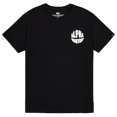 Alpha Industries - Logo Back Print T-Shirt - Black