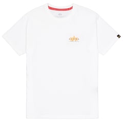 Alpha Industries - Puff Print Logo Back Print T-Shirt - White