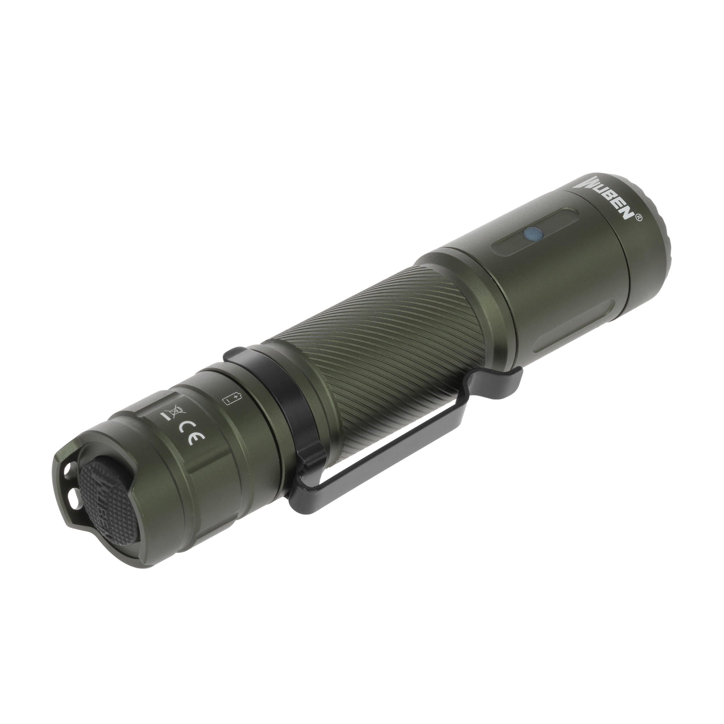 Wuben - C3 Army Green Taschenlampe - 1200 Lumen