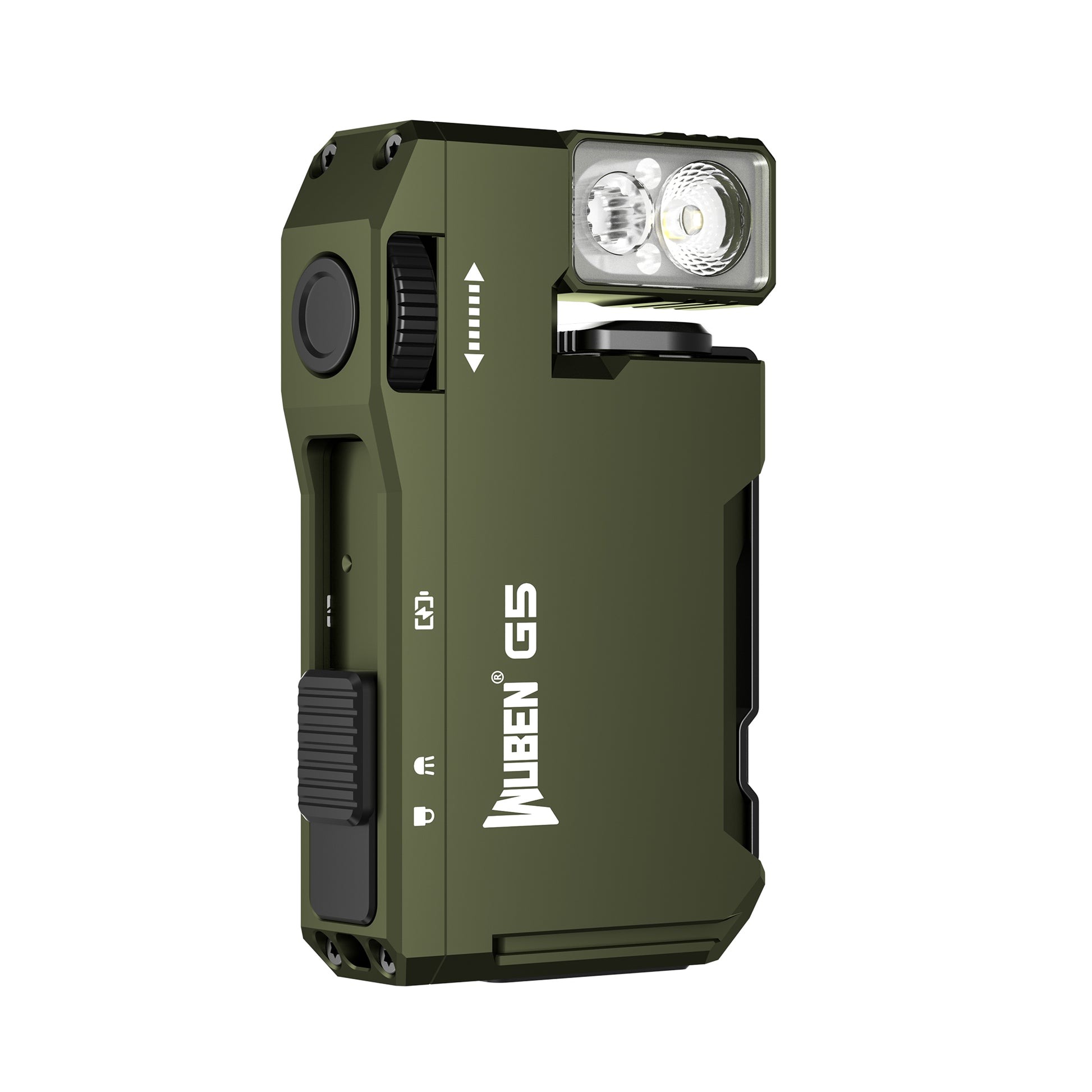 Wuben - G5 Army Green Taschenlampe - 400 Lumen
