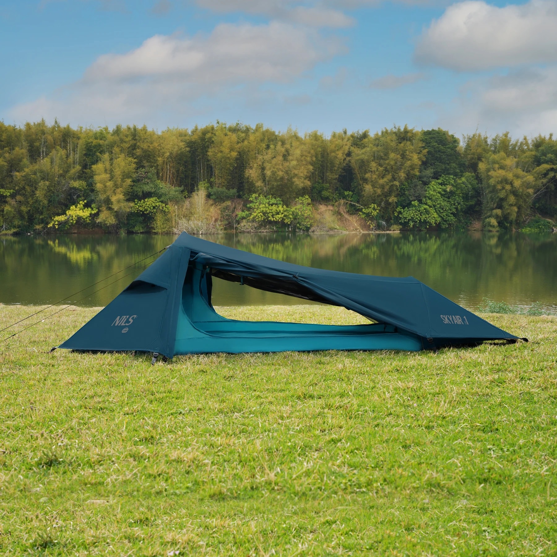 Nils Camp - NC2501 Ultra Light Skyair 1 - 1-Personen Zelt - Blau