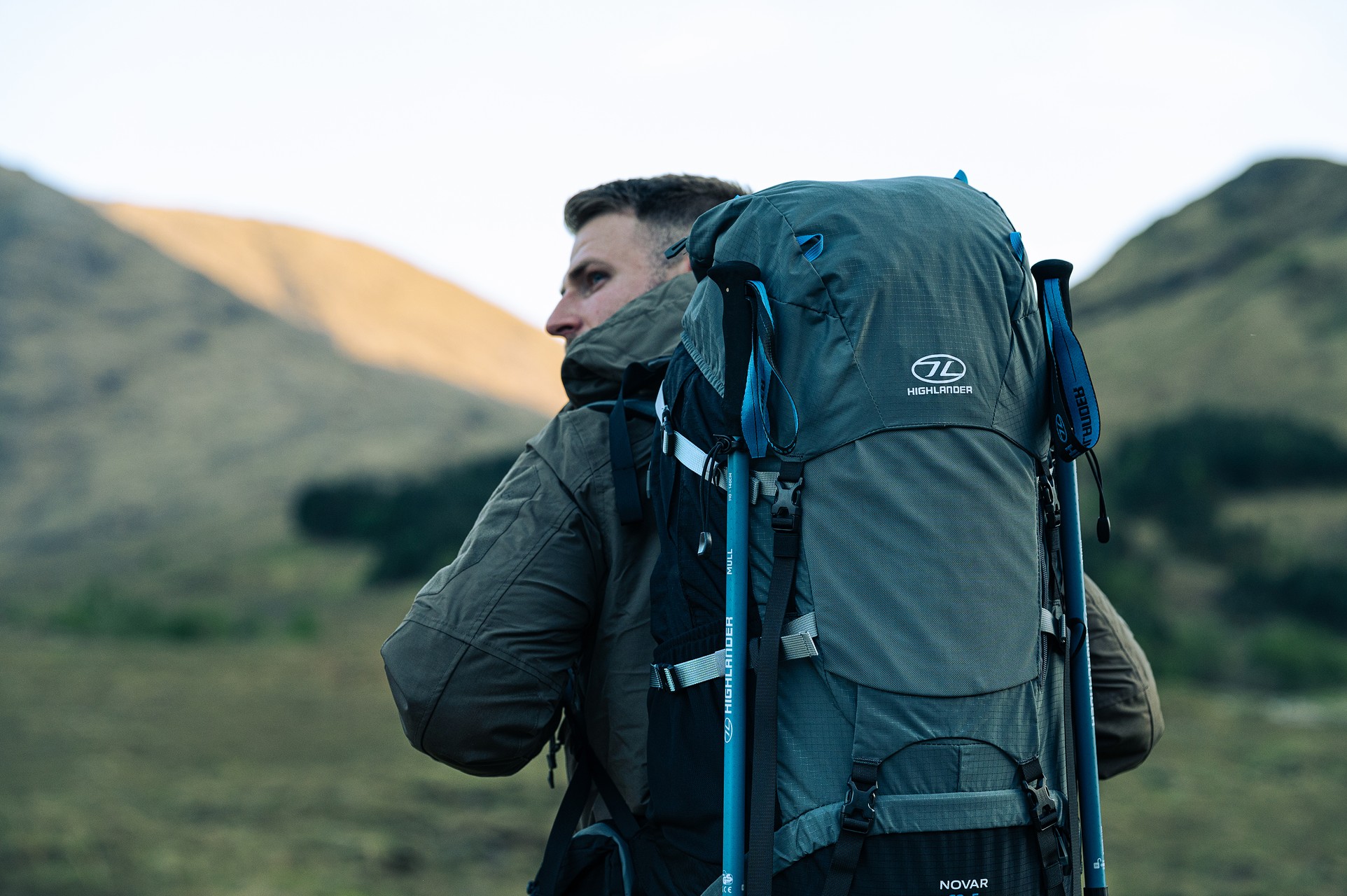 Highlander - Outdoor Novar Rucksack  60+5 l - Dark Grey