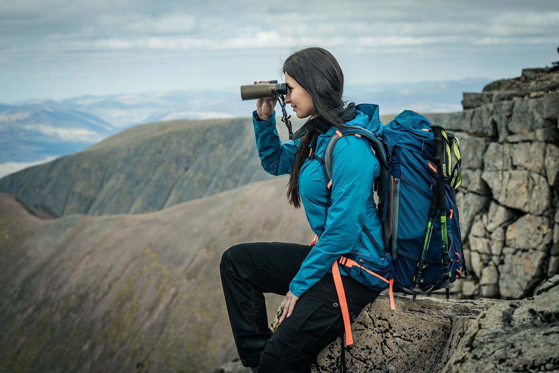 Highlander - Outdoor Vulkan Rucksack 45 l - Navy Blue