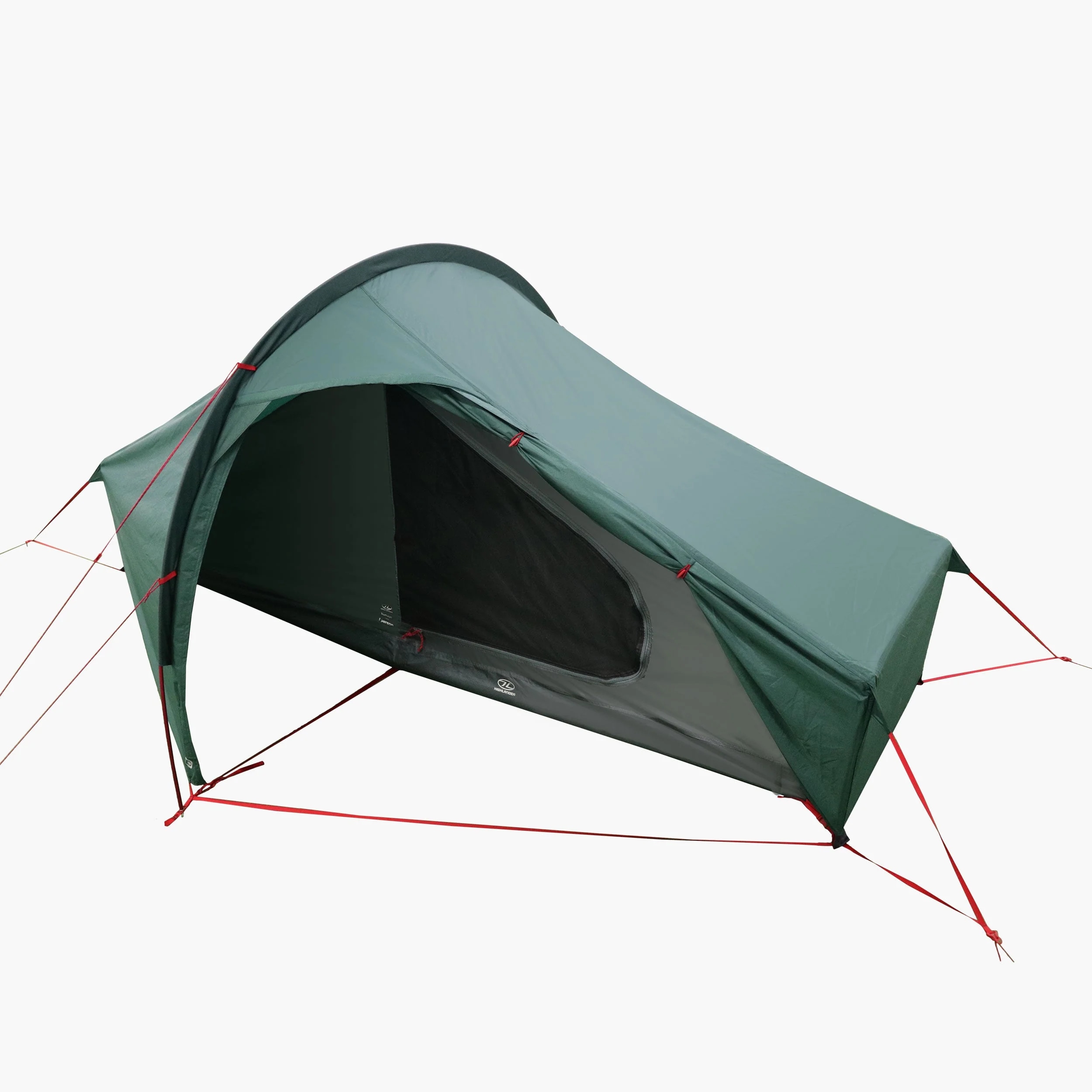 Highlander - Outdoor Refuge 1-Personen Zelt - Pine Green