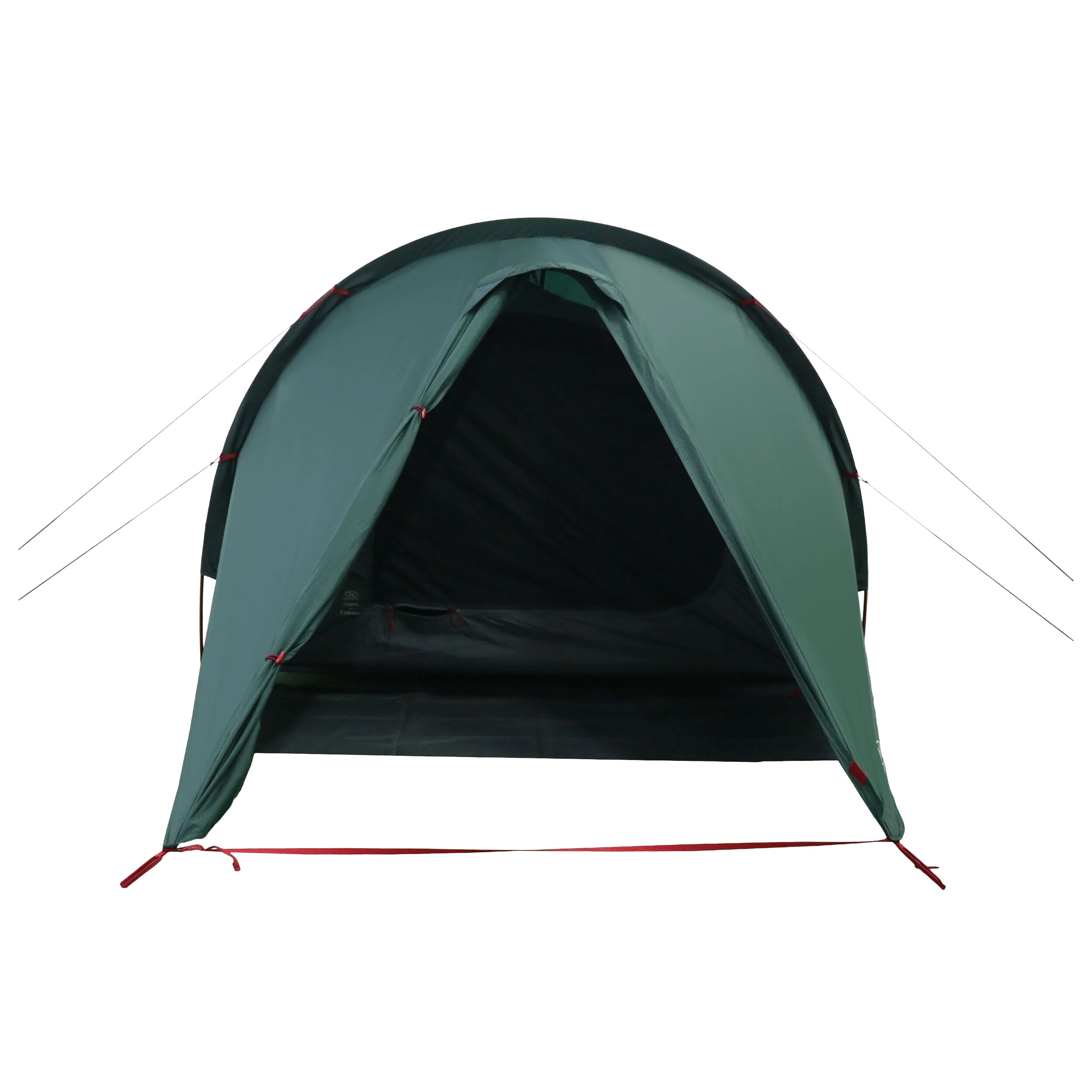Highlander - Outdoor Respite Tunnel Tent - 2-Personen Zelt - Pine Green