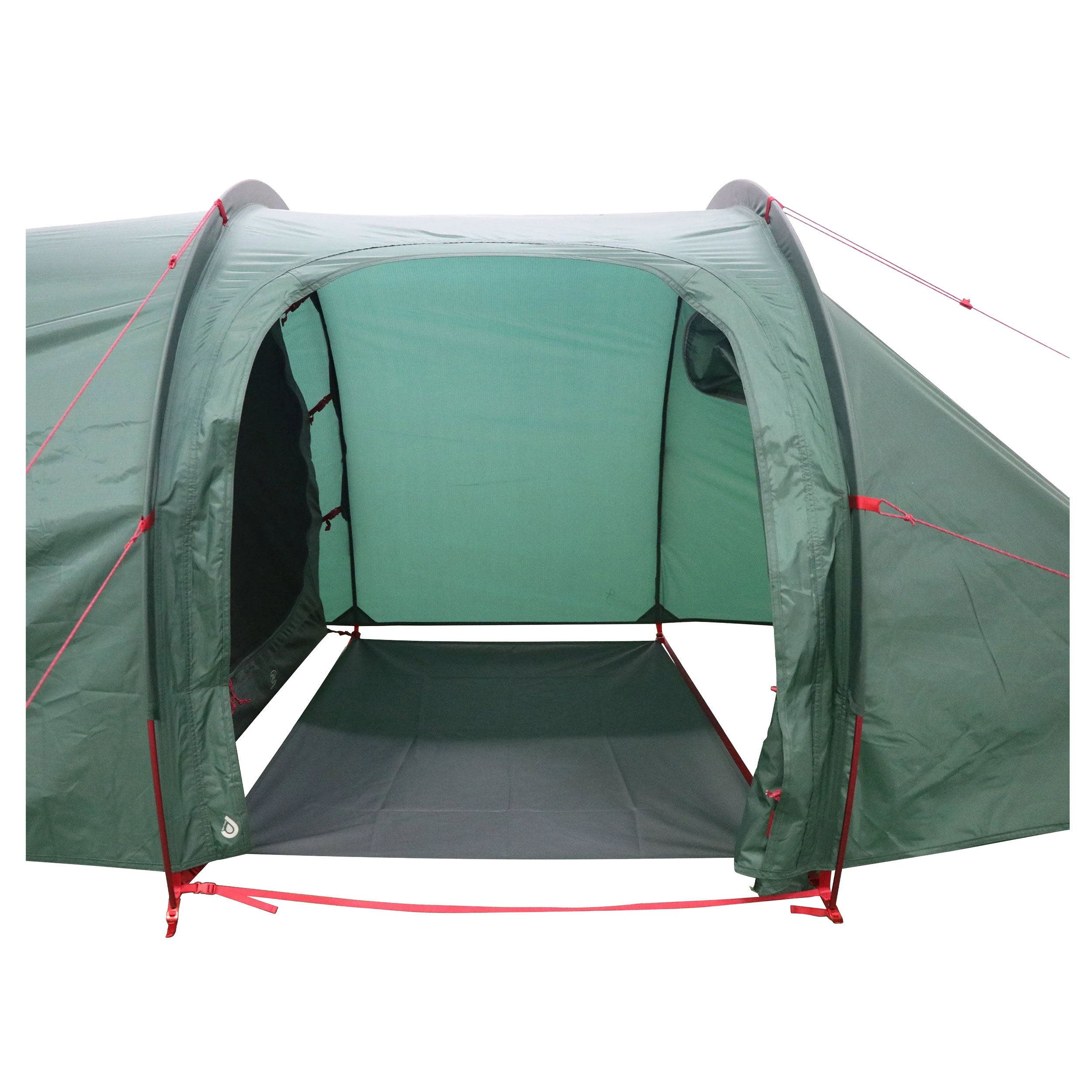 Highlander - Outdoor Respite Extended Tunnel Tent - 2-Personen Zelt - Pine Green