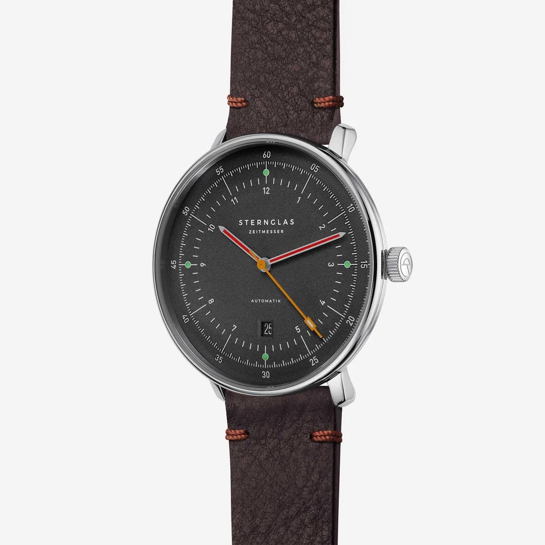 Sternglas - Hamburg Automatik Armbanduhr - New Graphite
