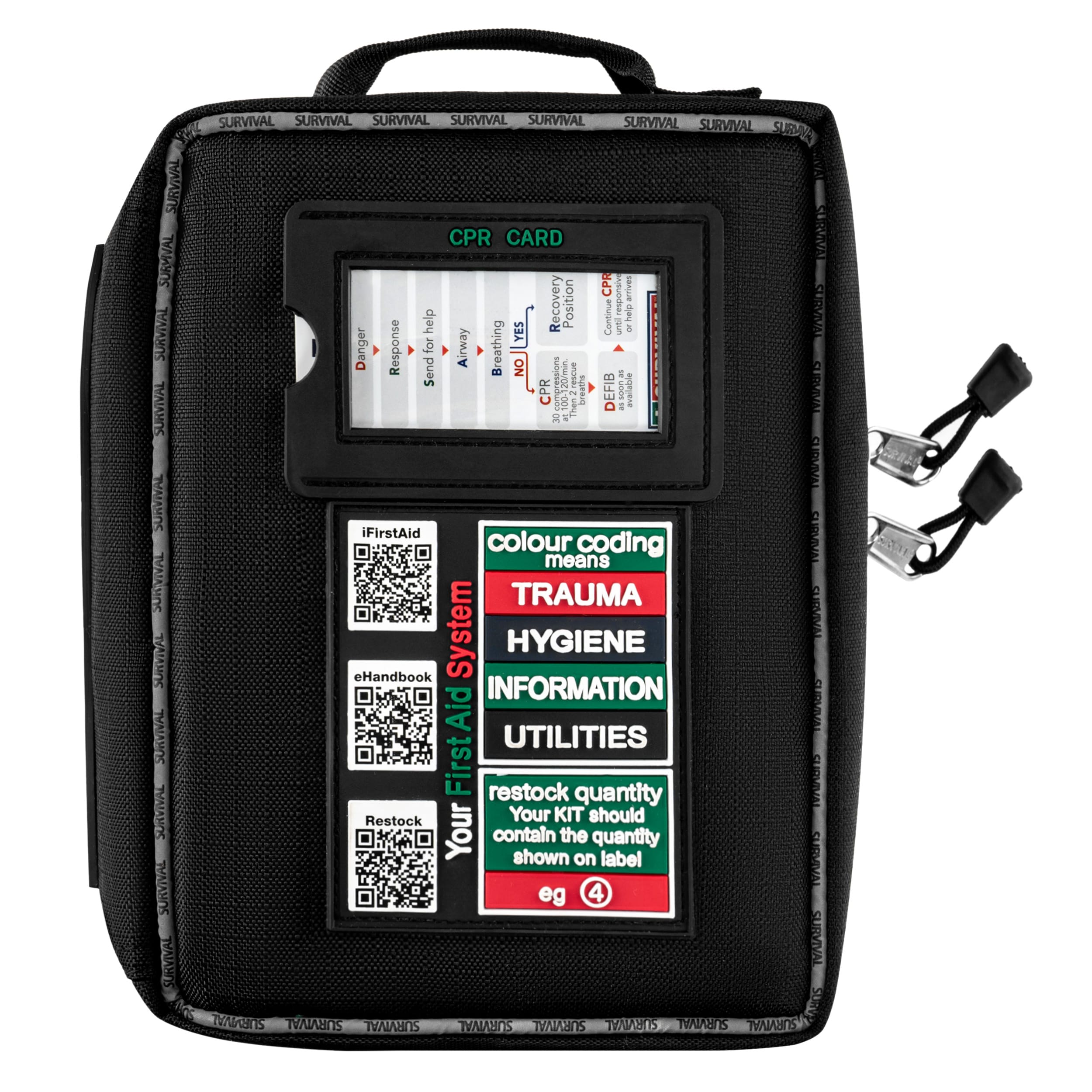 Survival - Vehicle First Aid Kit - Erste-Hilfe-Set mit Ausrüstung