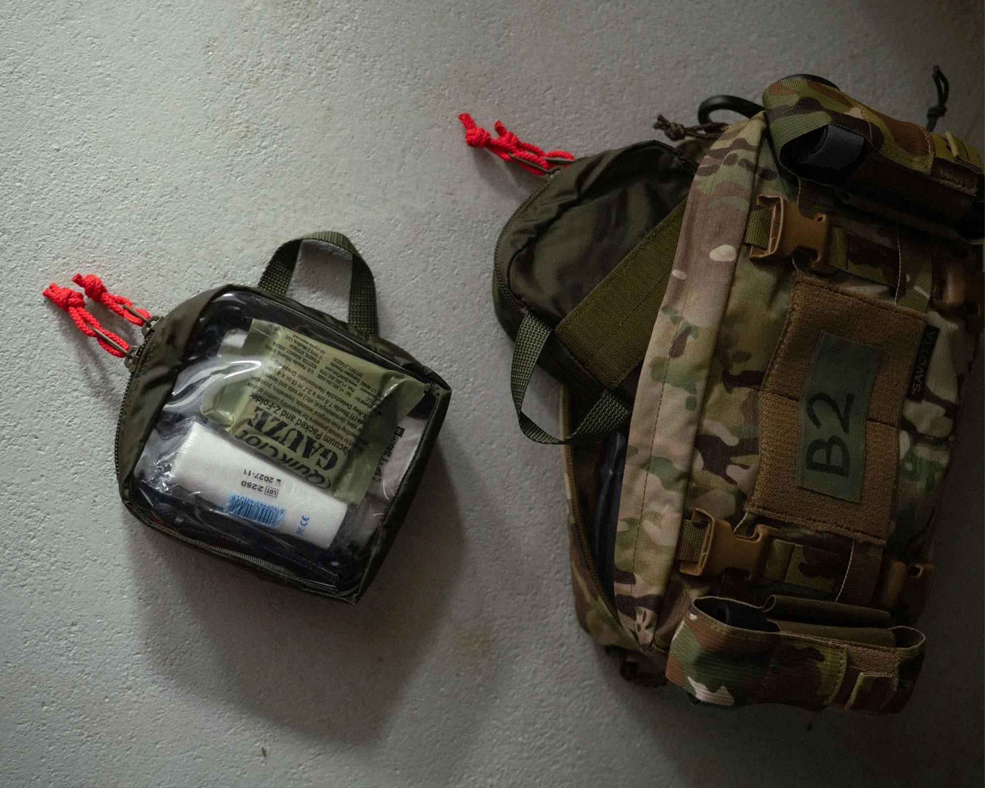 Savotta - Med Organizer 15 x 15 cm - Green