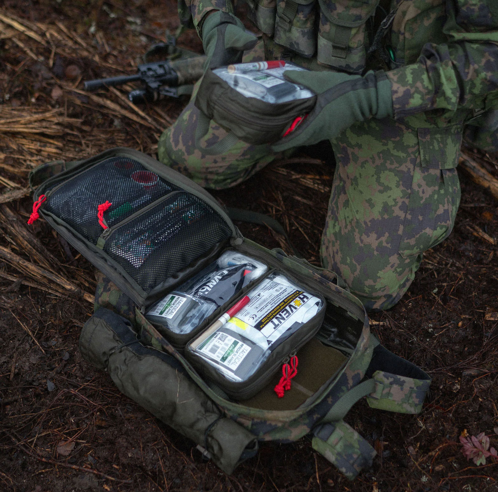 Savotta - Med Organizer 25 x 12 cm - Green