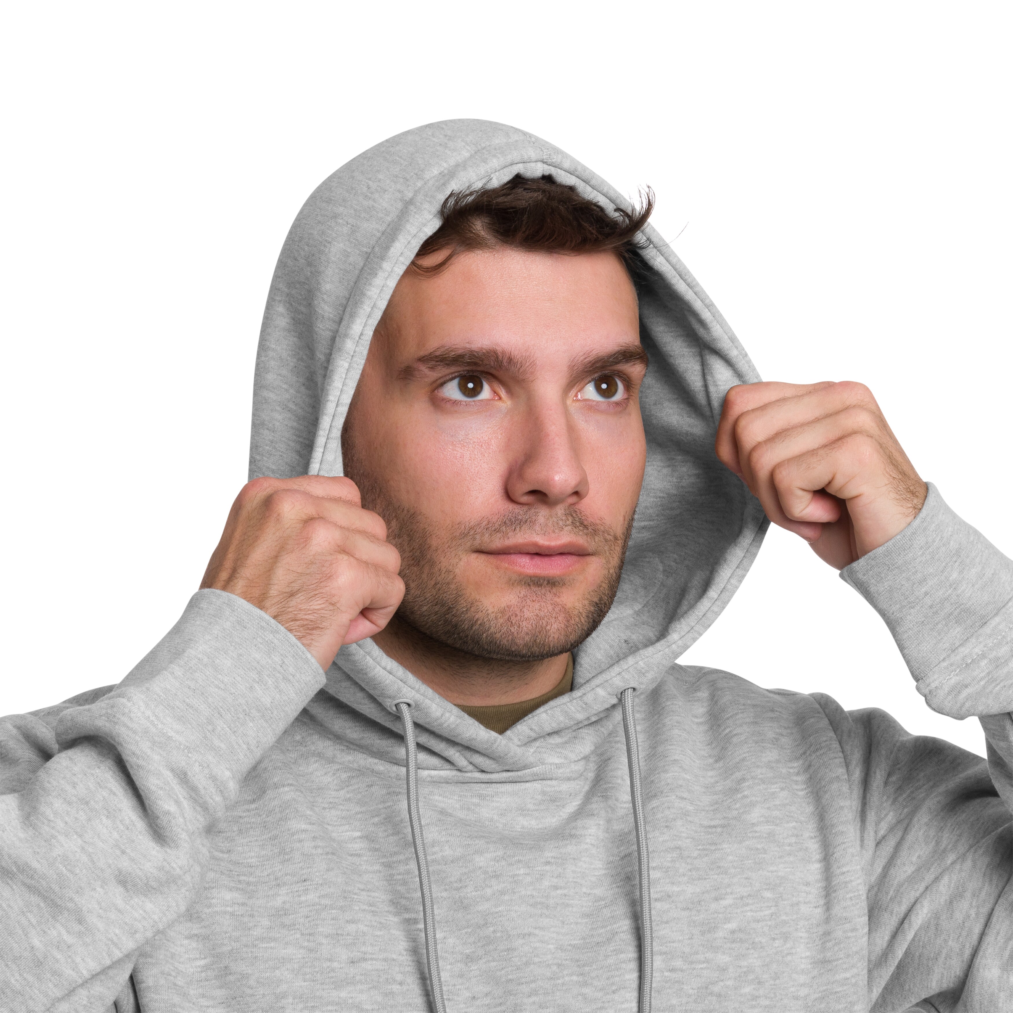 Brandit - Tom Sweathoody Sweatshirt - Grey Melange