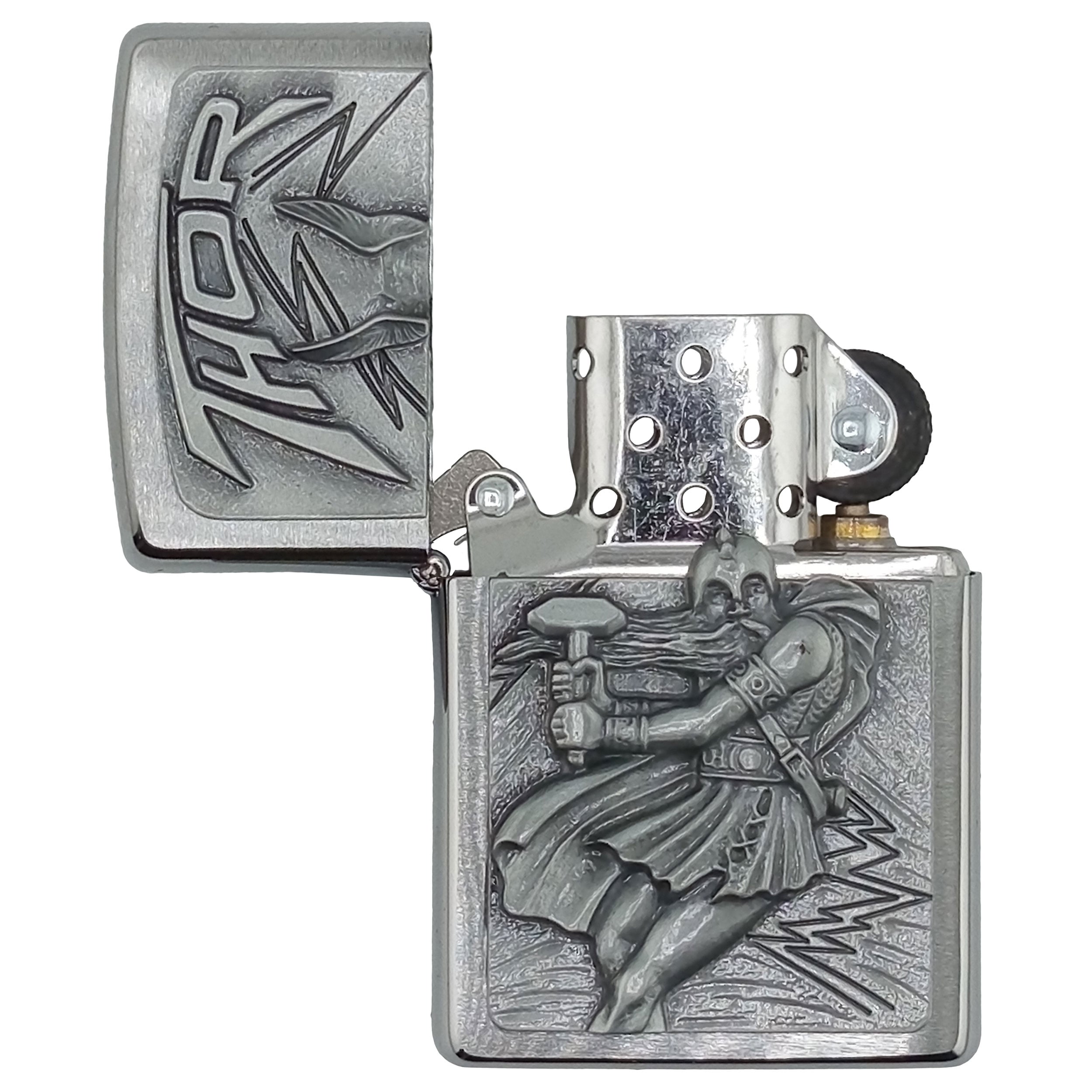 Zippo - Thor Emblem Benzinfeuerzeug