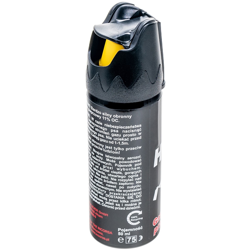 Klever Anti Hund - Pfefferspray gegen Hunde und Wölfe 50 ml - Sprühkegel (DE)