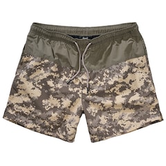 Brandit - Swimshort Basic - Badeshorts - Olive/AT-Digital