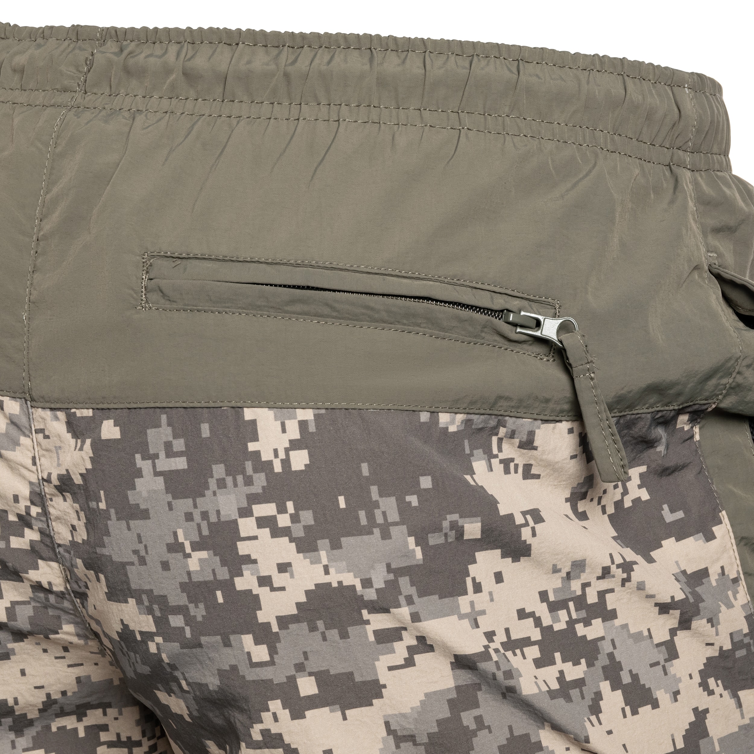 Brandit - Swimshort Basic - Badeshorts - Olive/AT-Digital