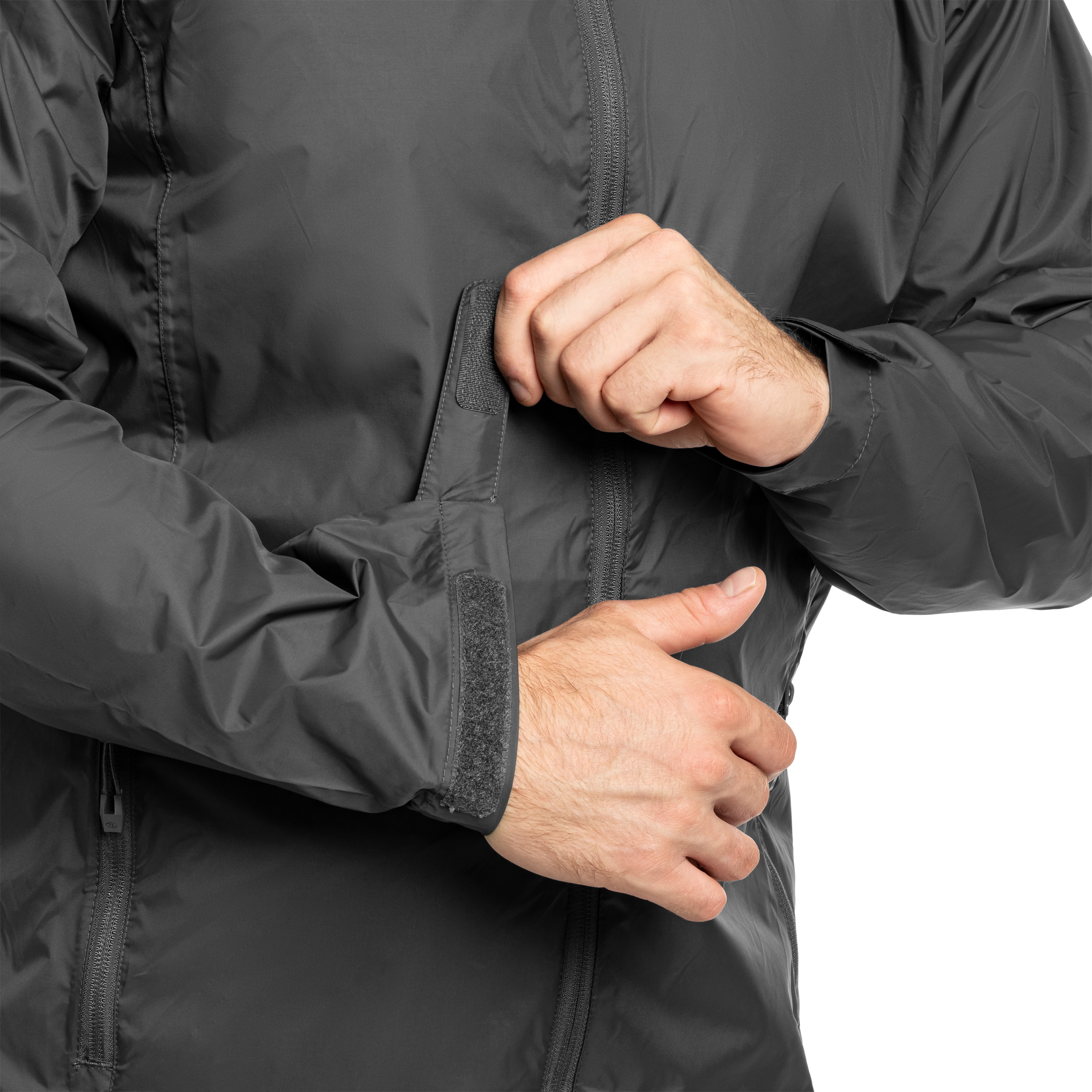 Highlander - Outdoor Stow & Go Pack Away V2 Jacke - Dark Grey