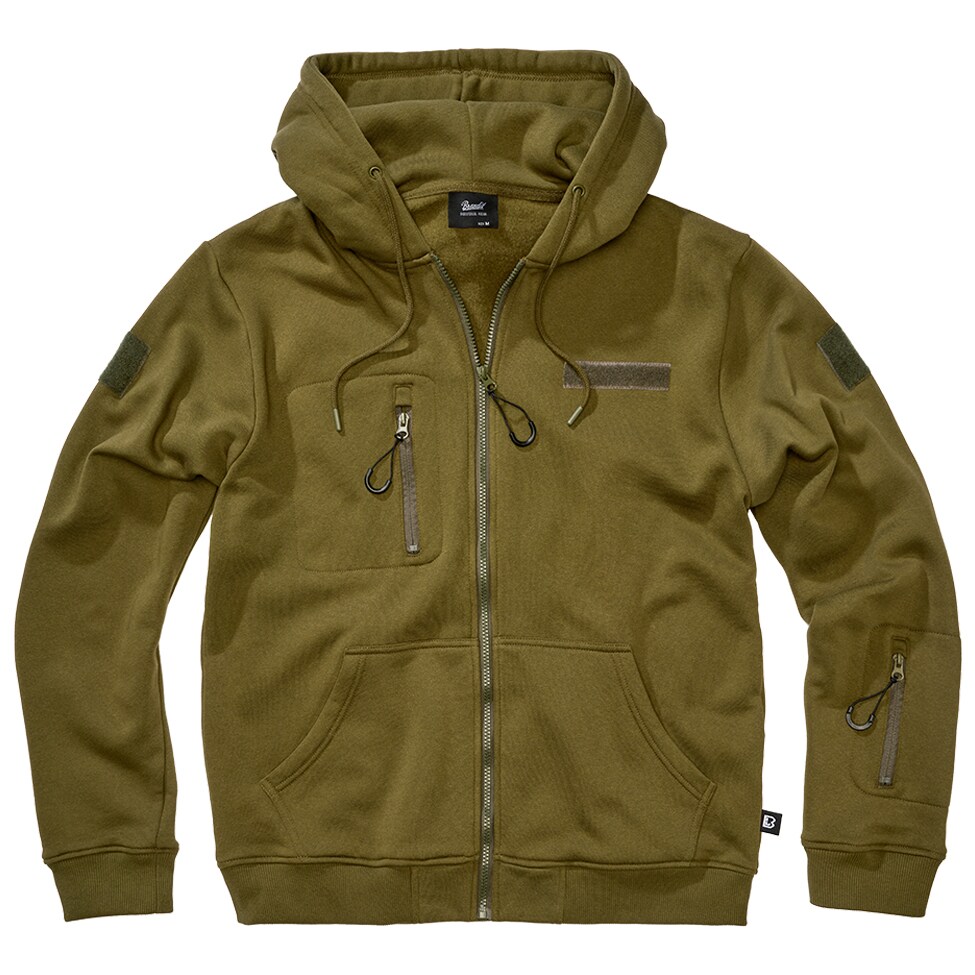 Brandit - Tactical Sweat Jacket - Sweatshirt - Olive