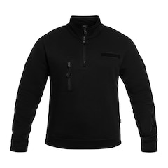 Brandit - Tactical Sweat Troyer Sweatshirt - Black