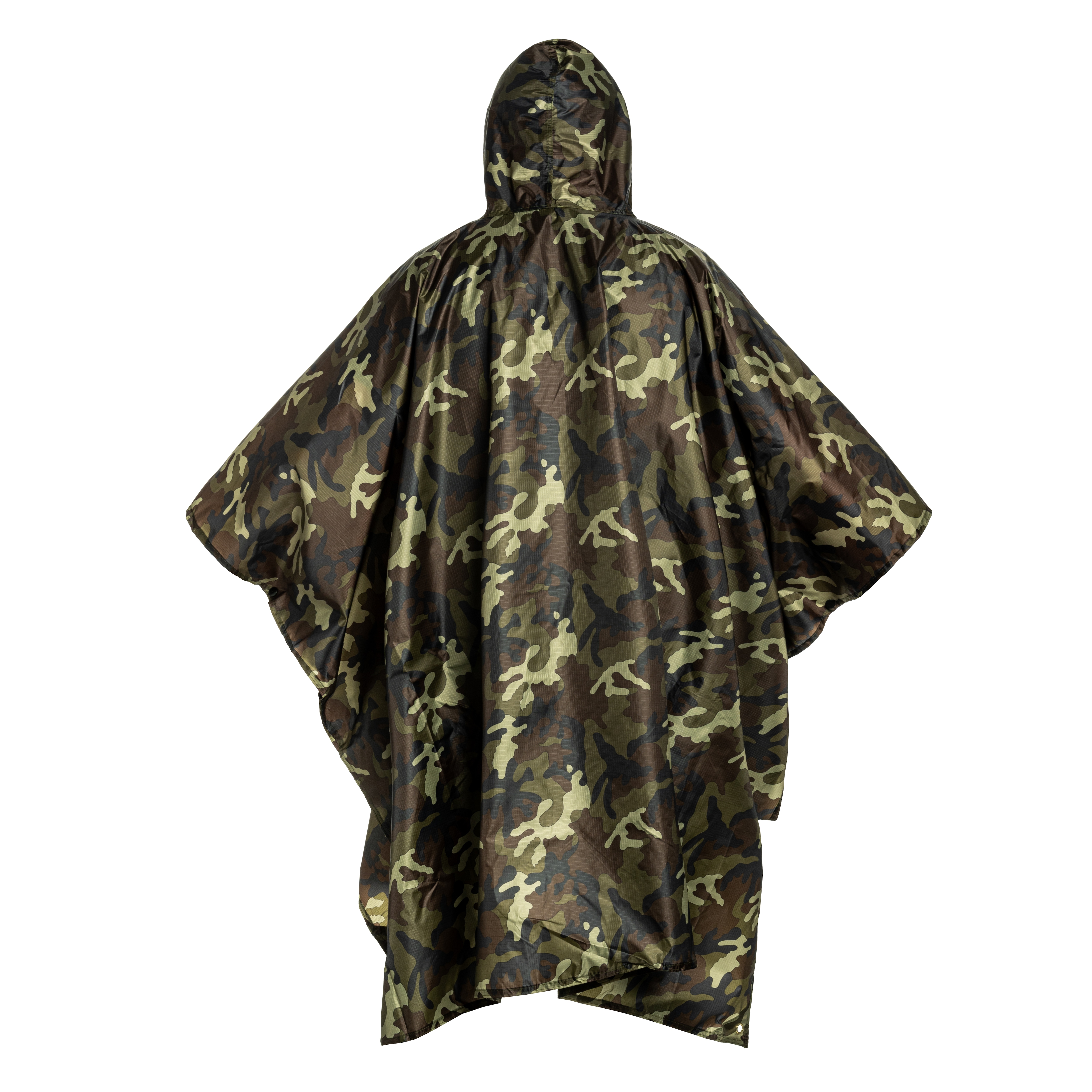 Badger Outdoor - Rain Poncho Ripstop - Regenponcho - Woodland