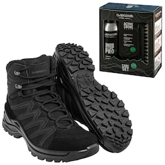 Lowa - Innox Pro GTX Mid TF Damenschuhe Black + Lowa Care Set Reinigungsset für Schuhe